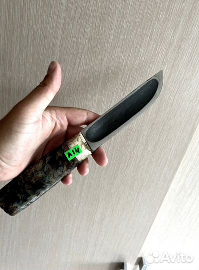 Нож якутский Кованный 110х18ш