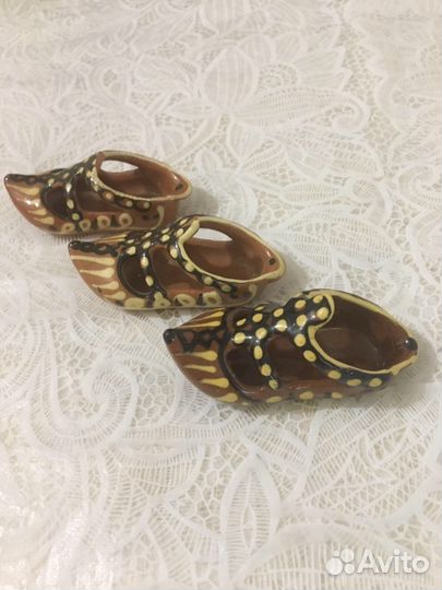 Восточная туфелька керамика