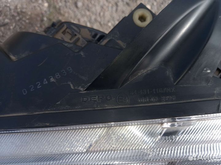 Фара левая ford focus 2 до рестайлинг