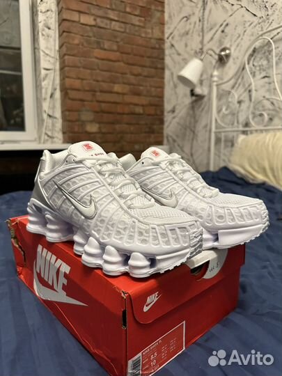 Nike Shox TL белые Оригинал