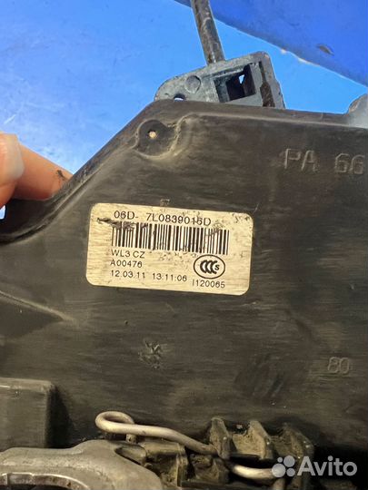 Замок двери задней правой Skoda Octavia a5