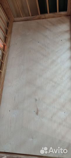 Детская деревянная кроватка из ясеня