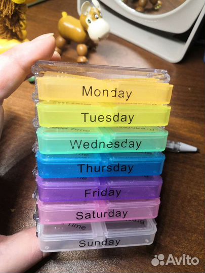 Таблетница-неделька