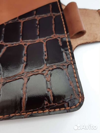 Обложка для ежедневника из кожи