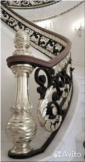 Кованые перила для лестниц