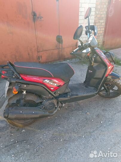 Скутер motoland bws 150