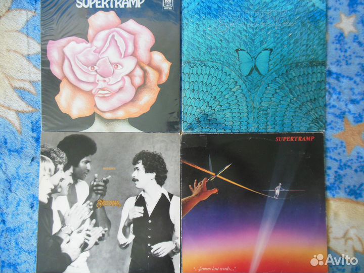 Supertramp 2 шт / Santana 2 шт / Елена Образцова