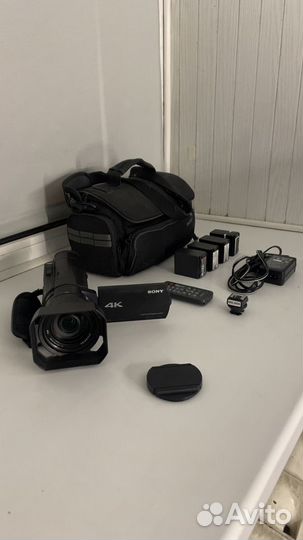 Видеокамеры Sony AX100-E 4K