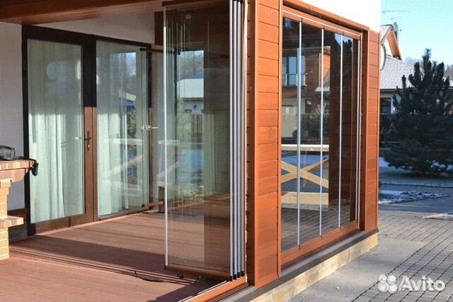 Безрамное остекление