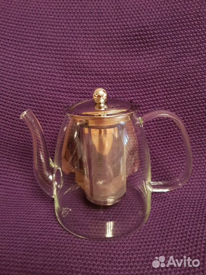 Заварочный чайник,Сахарница Royal Kuchen стекло