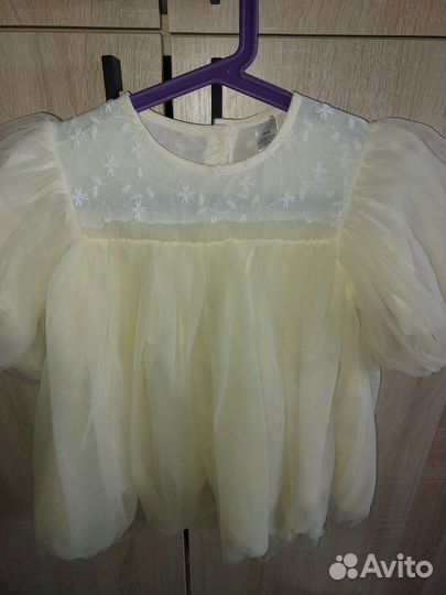 Платье на девочку 80-86