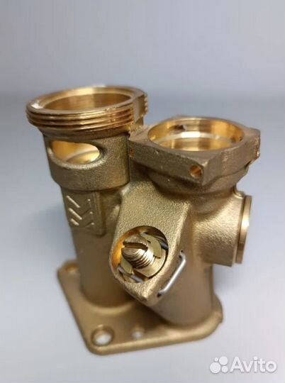 Трехходовой клапан без мотора под красный для TEC