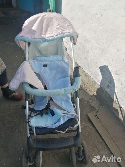 Прогулочная коляска трость бу
