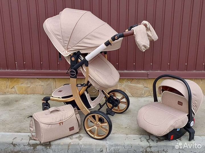 Коляска 3в1 трансформер Новая (красивая)