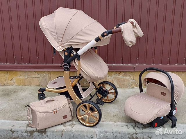 Коляска 3в1 трансформер Новая (красивая)