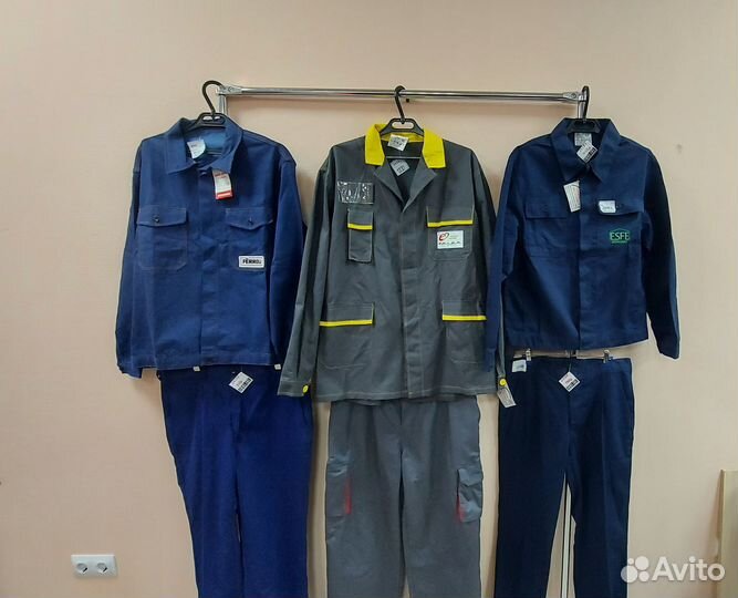 Рабочая одежда италия. 100%хлопок