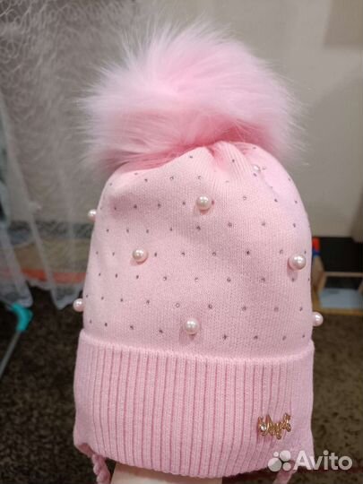 Шапка 9 - 18 мес (новая)