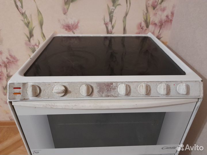 Плита электрическая стеклокерамика бу канди трио