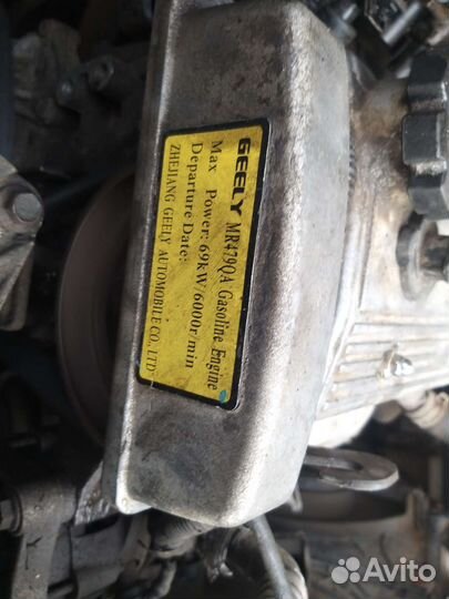 Двигатель mr479qa geely mk 1.6