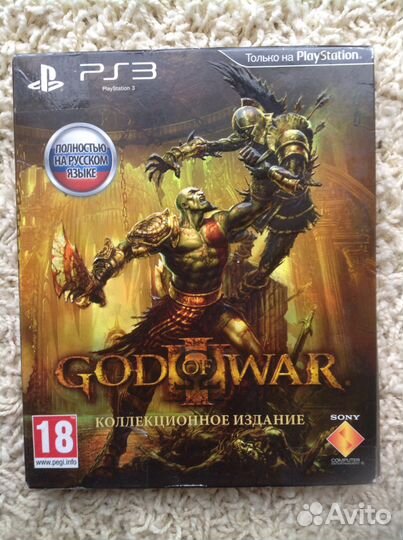 Продам коллекционную игру PS3 Gold of war