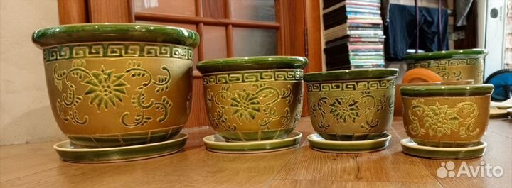 Кашпо для цветов керамика