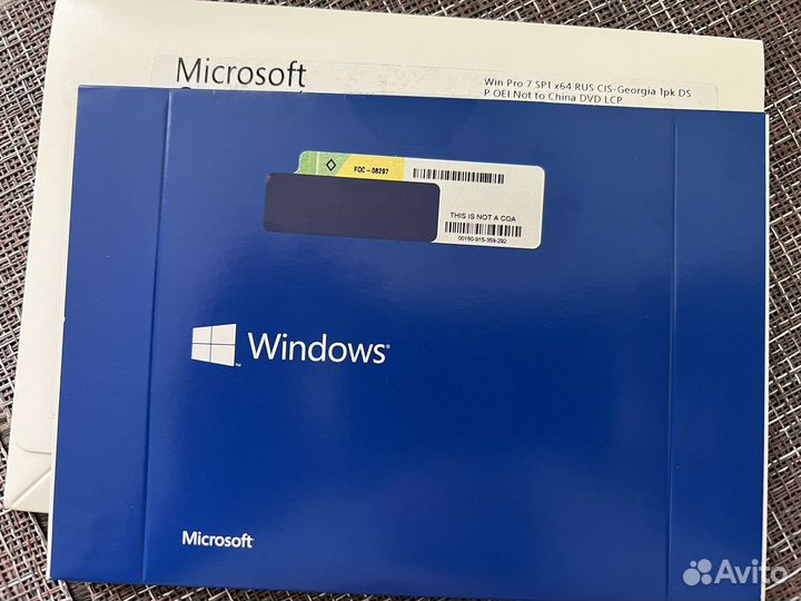 Microsoft windows professional 7 sp1