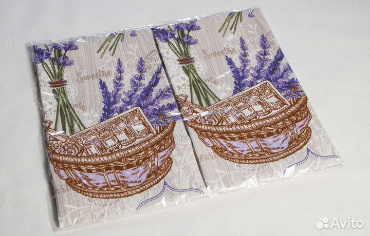 Кухонные полотенца вафельные