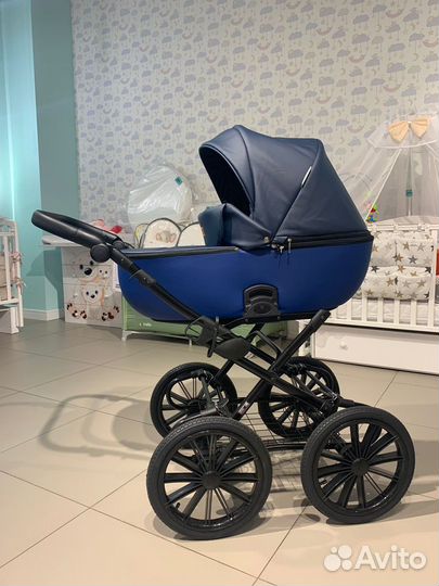 Коляска 2 в 1 эко кожа