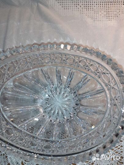 Ваза хрустальная СССР