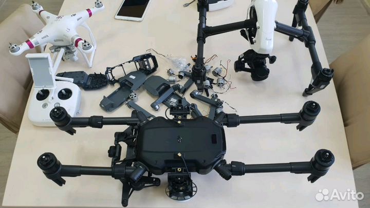 Ремонт дронов, квадрокоптеров DJI всех линеек