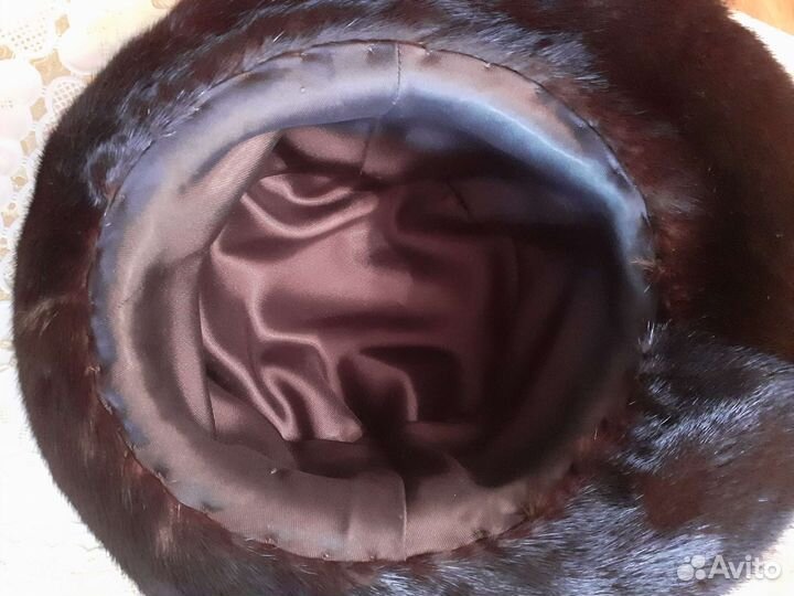 Шляпа женская норковая