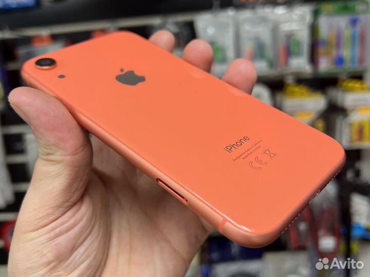 Корпус iPhone XR коралловый