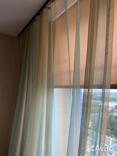 Рулонная штора, тюль