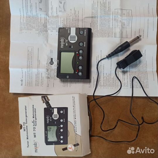 Тюнер и метроном Musedo MT-70