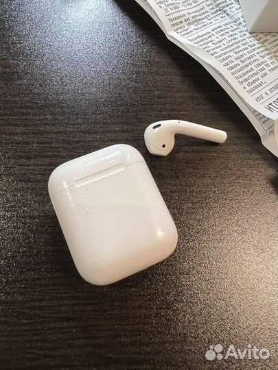 Airpods 2 кейс + наушник левый