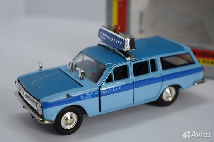 Газ 24 02 Аэрофлот/Эскорт Модель 1:43 РФ