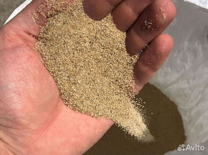 Песок строительный с доставкой