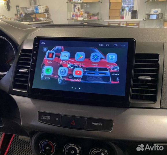 Магнитола Android Mitsubishi Lancer X 2007-2018