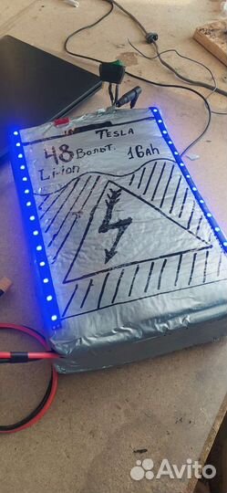 Аккумулятор для электро транспорта 48 v 16 Ач