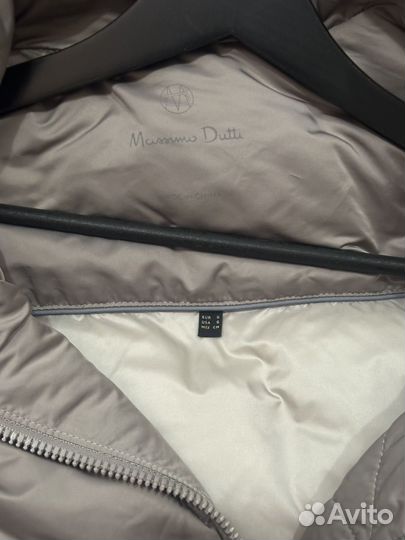 Пуховик женский massimo dutti