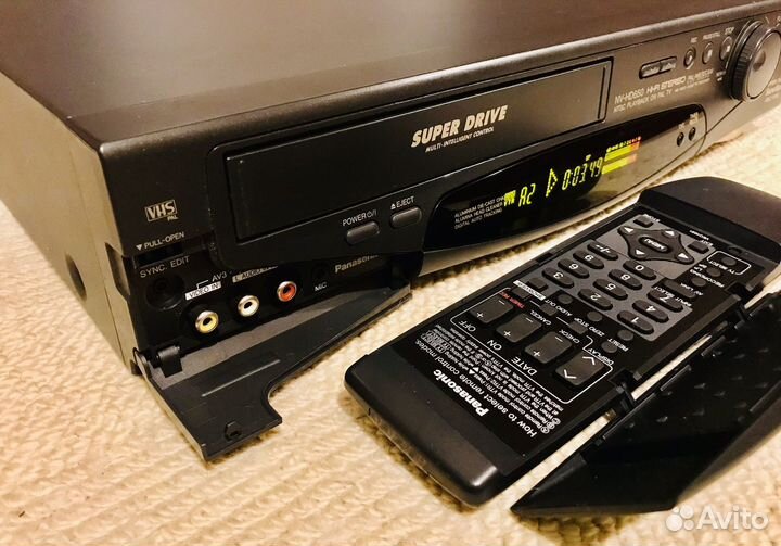 Видеомагнитофон.Panasonic 650EE.HI-FI.Stereo