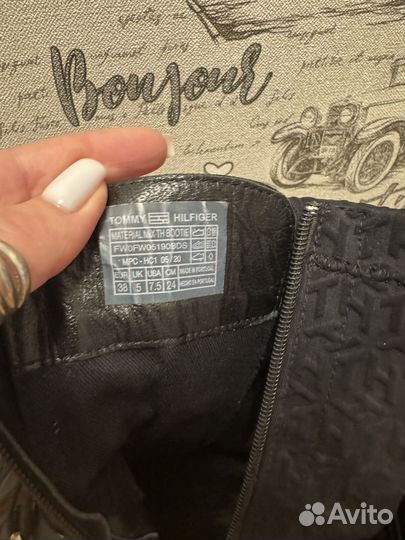 Ботинки tommy hilfiger 38