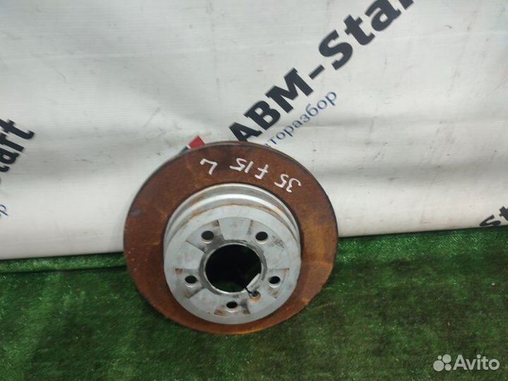 Диск тормозной задний Bmw X5 F15 N57D30A 2016