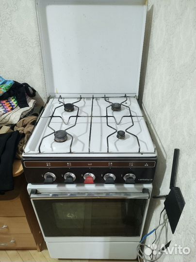 Карпаты-17 Бытовая газовая 4-Х конфорочная плита с