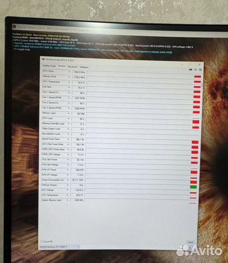 Видеокарта gigabyte RTX 3060Ti samsung память