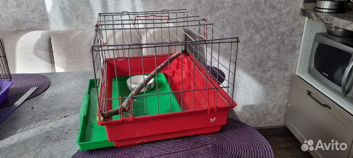 Клетка для грызунов и попугаев
