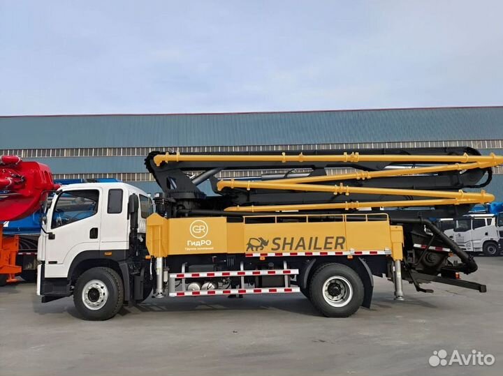 Автобетононасос Shailer 25x-4m (абн-25) на шасси isuzu