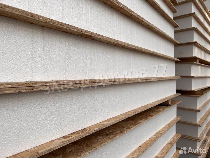 Сип панели 174 мм для строительства