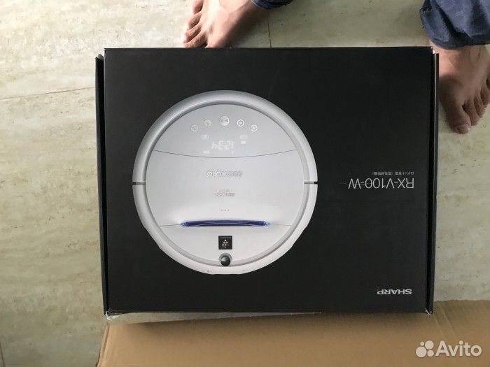 Робот полесос sharp cocorobo rx 100