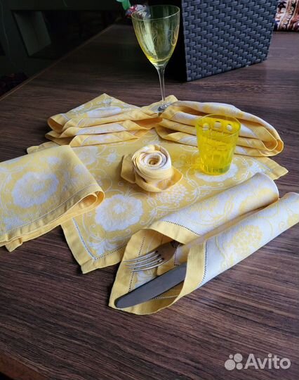 Сервировочные салфетки 6шт (хлопок)